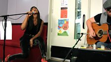 Kelly Rowland in the Live Lounge 01 July 2010 - 11