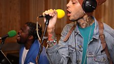 Travie McCoy in the Live Lounge - 27 July 2010 - 9