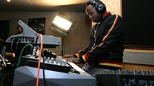 Tinchy Stryder in the Live Lounge - 11 Aug 10 - 10