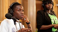 Tinchy Stryder in the Live Lounge - 11 Aug 10 - 12