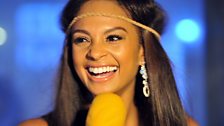 Alesha Dixon in the Live Lounge - 9 Sept 2010 - 6