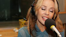 Kylie Minogue in the Live Lounge - 29 September 2010 - 11