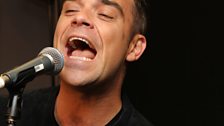 Robbie Williams & Gary Barlow in the Live Lounge - 7 October 2010 - 7