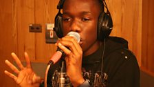 Tinchy Stryder in the Live Lounge - 7th August 2009 - 1