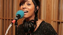 Keri Hilson in the Live Lounge - 1