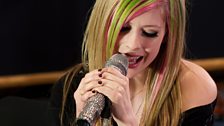 Avril Lavigne in the Live Lounge - 8 March 2011 - 4