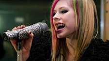 Avril Lavigne in the Live Lounge - 8 March 2011 - 7