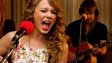 Taylor Swift in the Live Lounge - 5 Apr 2011 - 1