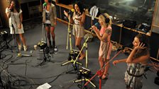 21 June 2011 - The Saturdays in the Live Lounge - 1