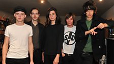 13 October 11 - The Horrors in the Live Lounge - 1