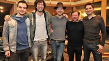 14 Nov 11 - Snow Patrol in the Live Lounge - 1