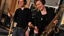 16 Dec 11 - Rizzle Kicks in the Live Lounge - 3