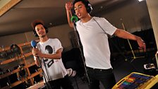 16 Dec 11 - Rizzle Kicks in the Live Lounge - 15