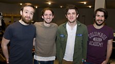 11 Jan 12 - Twin Atlantic in the Live Lounge - 1