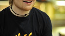 15 Feb 12 - Ed Sheeran in the Live lounge - 1