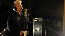 14 Feb 12 - Emeli Sande in the Live lounge - 1