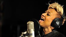 14 Feb 12 - Emeli Sande in the Live lounge - 5