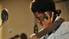 12 MAR 12 - Michael Kiwanuka in the Live Lounge - 3