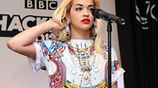 08 Jun 12 - Rita Ora in the Live Lounge - 2