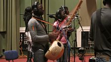 Seckou Keita in session