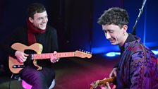 Purple Ferdinand in the Live Lounge for Hot For 2013