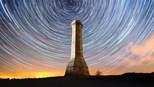 Hardy’s monument star trail