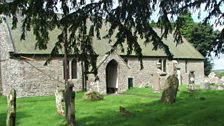 A church in the hills