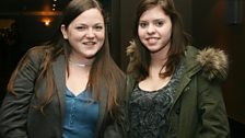 Audience members: Natalie & Jocelin