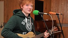 21 DEC 11 - Ed Sheeran in the Live Lounge - 5