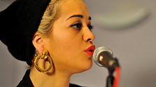 13 Feb 12 - Rita Ora in the Live lounge - 6