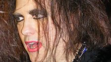 The legendary Robert Smith from The Cure