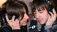 Last Shadow Puppets - check Alex's long hair!