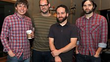 Death Cab for Cutie in session - 2