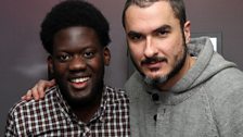 Zane Lowe and Michael Kiwanuka