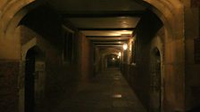 The creepy corridors of the palace