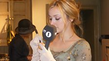 Fearne leaves her mark on set