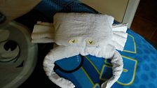 Towel sculptures! - 1