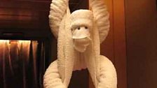 Towel sculptures! - 6