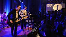 Palma Violets in session at Future Festival