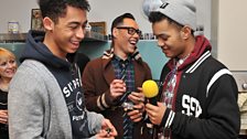 Rizzle Kicks open gifts from Gok