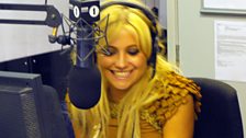 Pixie Lott is asked about being chatted up by Russell Brand...