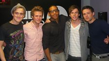 The Boys are Back! McFly help Reggie to present the Chart Show