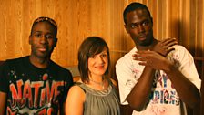 Guitarist Andew, singer Keiley and Ghetto