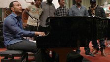 John Legend and The Roots in session - 1