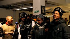 Manga & J2K from Roll Deep with Footsie & D Doule E from Newham Generals