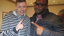 Mistajam catches up with Professor Green at his hotel room