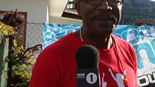 Mister Motivator tells us how he's exercising his smiling muscles at Snowbombing!