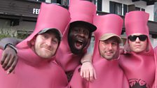 Ever met a group of Whoopie Cushions before?!