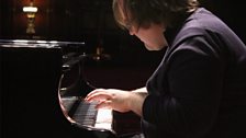 Christian Ihle Hadland rehearses at Wigmore Hall