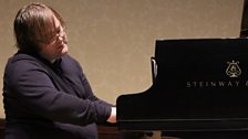 Christian Ihle Hadland rehearses at Wigmore Hall